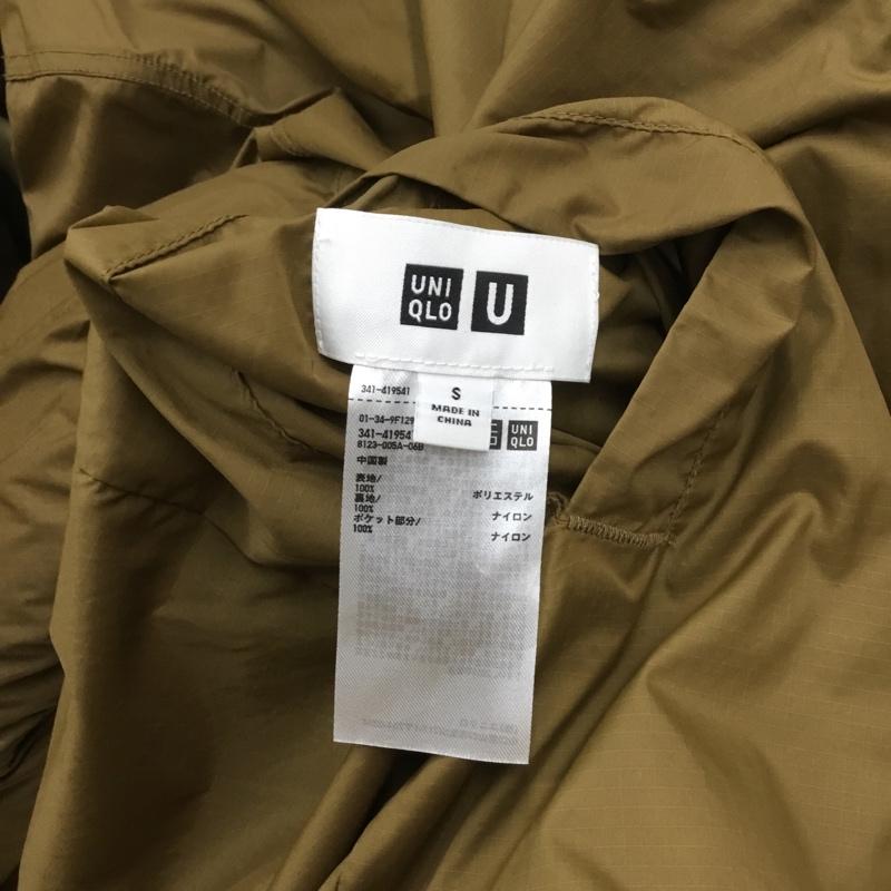 ユニクロ UNIQLO ジャケット、上着 ジャケット、ブレザー 341-419541 ボアフリースリバーシブルジャケット S 無地 ベージュ / ベージュ / beige メンズ USED 古着 中古 10083694