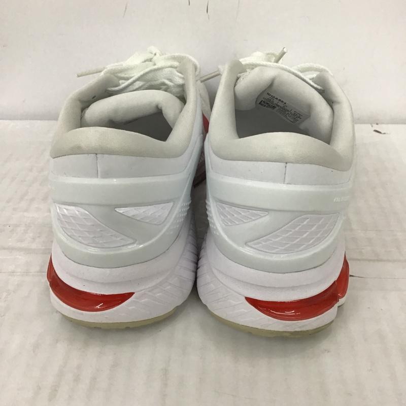 アシックス ASICS スニーカー スニーカー 1012A654 ランニングシューズ GEL-KAYANO 25cm 箱有 25.0cm ロゴ、文字 白 / ホワイト / white X 赤 / レッド / red X 青 / ブルー / blue レディース USED 古着 中古 10092991