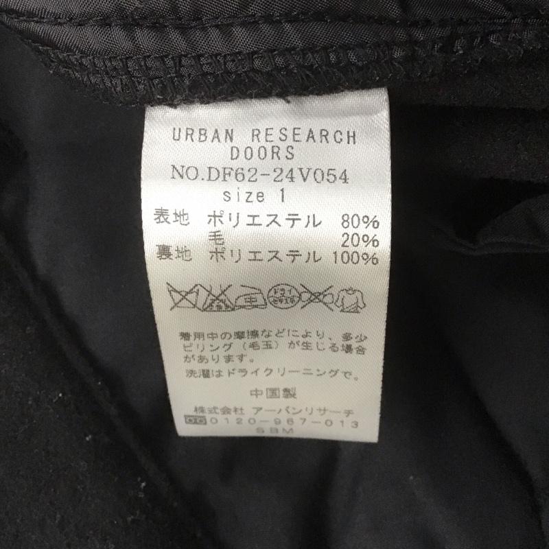 フォーク&スプーン FORK&SPOON パンツ スラックス df62-24v054 FORK&SPOON ベイカーパンツ ワイドパンツ カジュアルパンツ 無地 黒 / ブラック / black メンズ USED 古着 中古 10107199