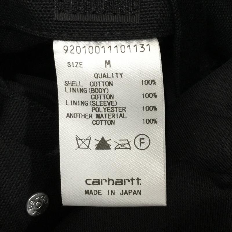 マスターマインド mastermind JAPAN ジャケット、上着 ジャケット、ブレザー 92010011101131 CarharttWIP コラボ WorkShirtJacket ワークシャツジャケット Gジャン M ロゴ、文字 黒 / ブラック / black メンズ USED 古着 中古 10109449