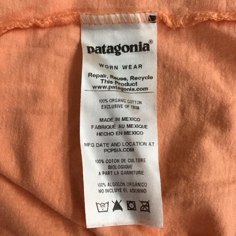 パタゴニア patagonia Tシャツ 半袖 STY62150SP19 XL プリント 橙 / オレンジ / orange メンズ USED 古着 中古 10118315