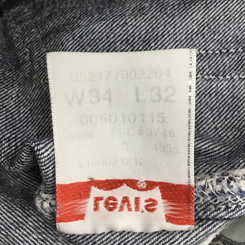 リーバイス Levi s パンツ デニム、ジーンズ 501 WPL-423 34インチ 無地 インディゴ / インディゴ / メンズ USED 古着 中古 10125239