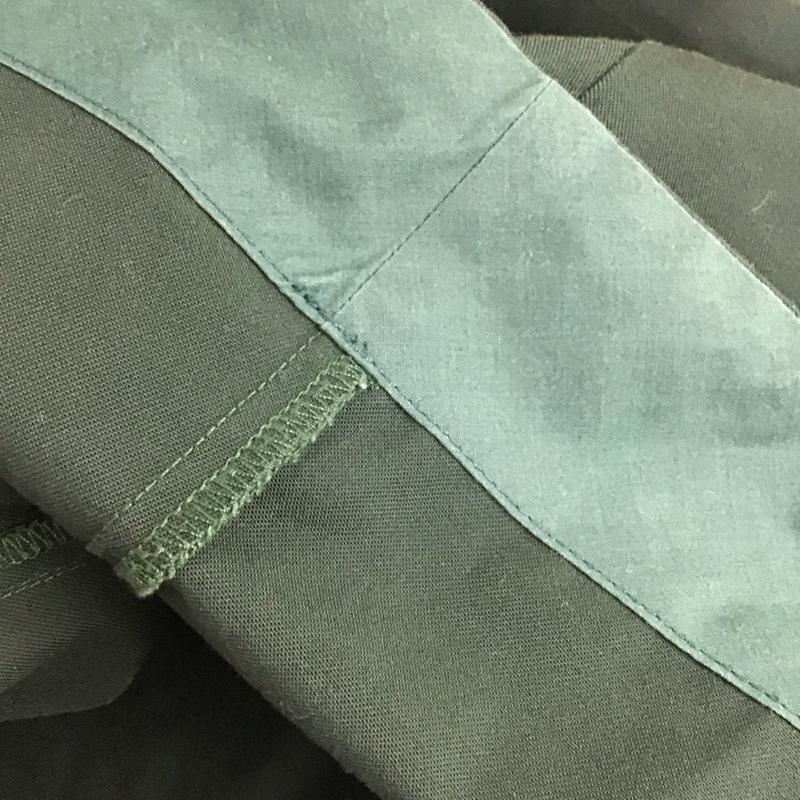 ディッキーズ Dickies スカート ロングスカート ロングスカート フレアスカート デニムスカート M 無地 緑 / グリーン / レディース USED 古着 中古 10125344