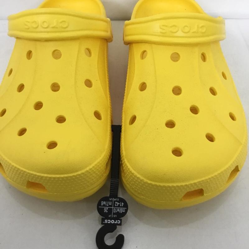クロックス crocs サンダル サンダル 26.0cm 無地 黄 / イエロー / メンズ USED 古着 中古 10125450