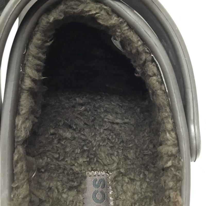 クロックス crocs サンダル サンダル 16244-22Z Ralen lined Clog 24cm 24.0cm 無地 茶 / ブラウン / レディース USED 古着 中古 10125453