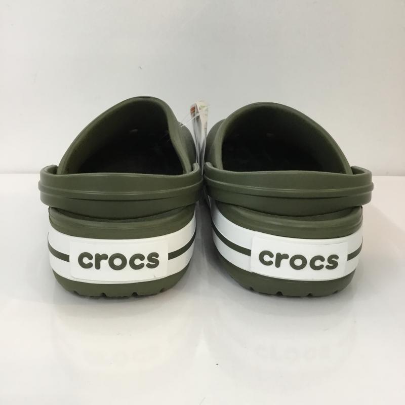 クロックス crocs サンダル サンダル 11016-37P CROCBAND クロックバンド 26cm 26.0cm 無地 カーキ / カーキ / メンズ USED 古着 中古 10125454