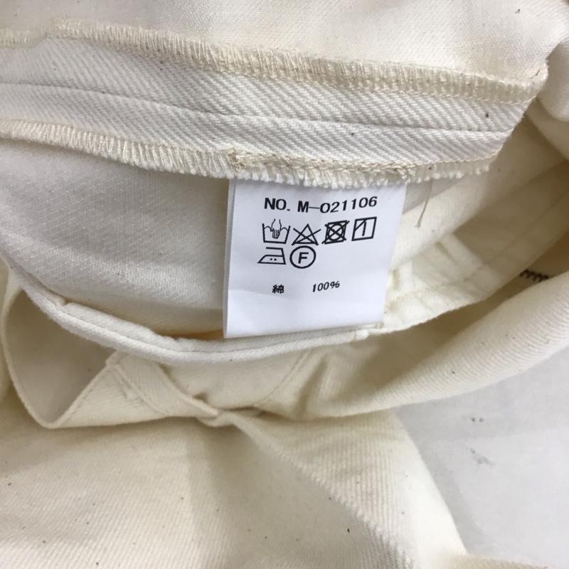 ミスターオリーブ MR.OLIVE パンツ チノパン チノパン ワイドパンツ カジュアルパンツ M 無地 白 / ホワイト / メンズ USED 古着 中古 10125477