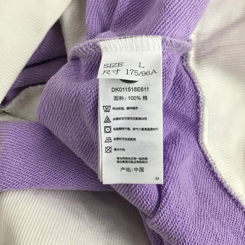 ディッキーズ Dickies パーカー 長袖 長袖パーカー プルオーバーパーカー スウェット L ボーダー柄 マルチカラー / マルチカラー / メンズ USED 古着 中古 10125503