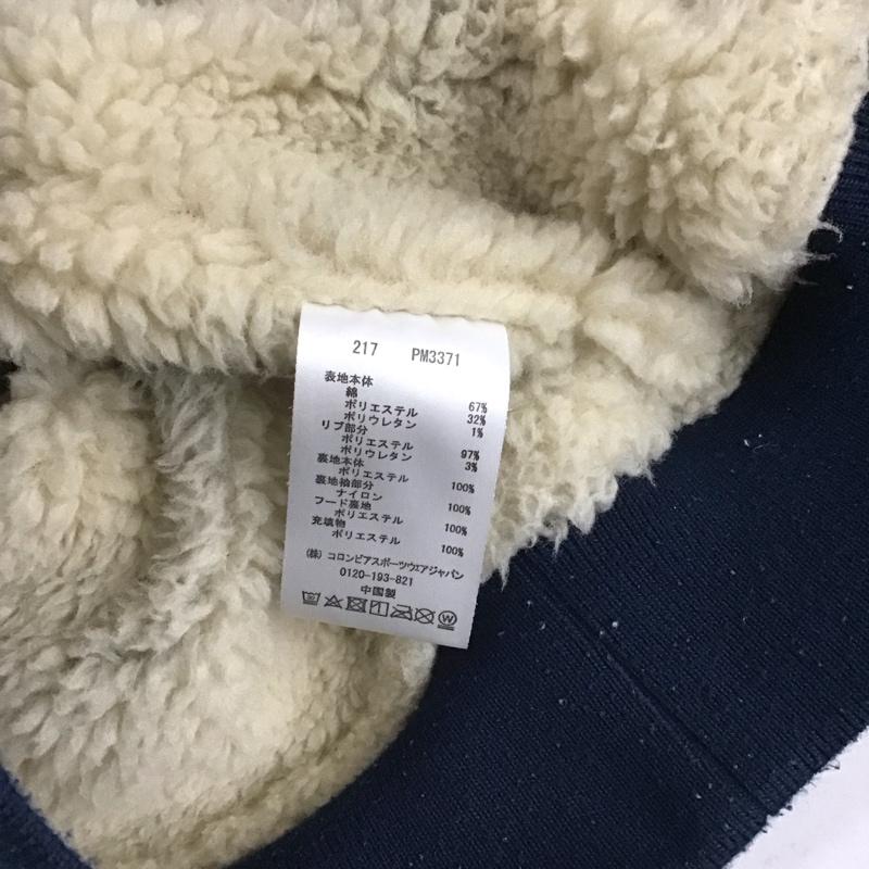 コロンビア Columbia ジャケット、上着 ジャケット、ブレザー 217 pm3371 ジップアップジャケット アウター デニムジャケット パーカー L ロゴ、文字 インディゴ / インディゴ / メンズ USED 古着 中古 10125625