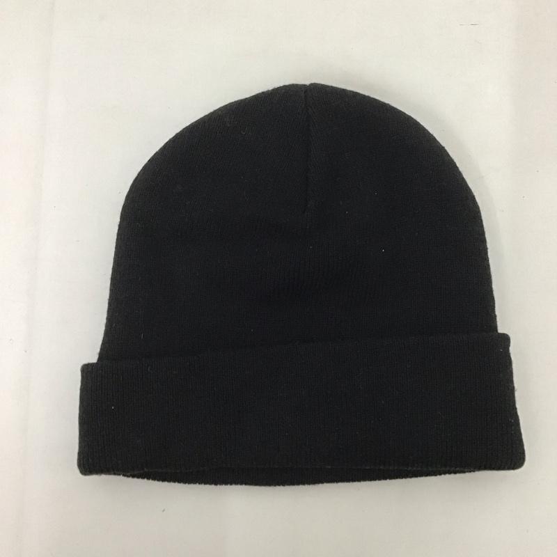 カーハート Carhartt 帽子 ニット帽 I026222 ビーニー ワンポイント 黒 / ブラック / メンズ USED 古着 中古 10125641