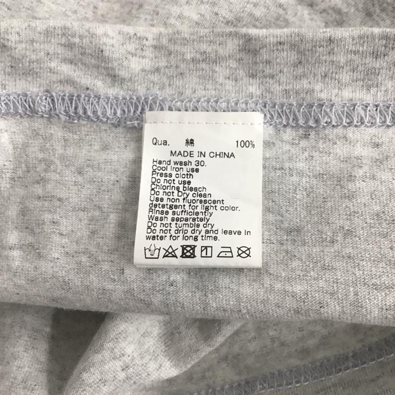 エフアールツー FR2 カットソー 長袖 長袖カットソー プリントカットソー クルーネック L ロゴ、文字 灰 / グレー / メンズ USED 古着 中古 10125654