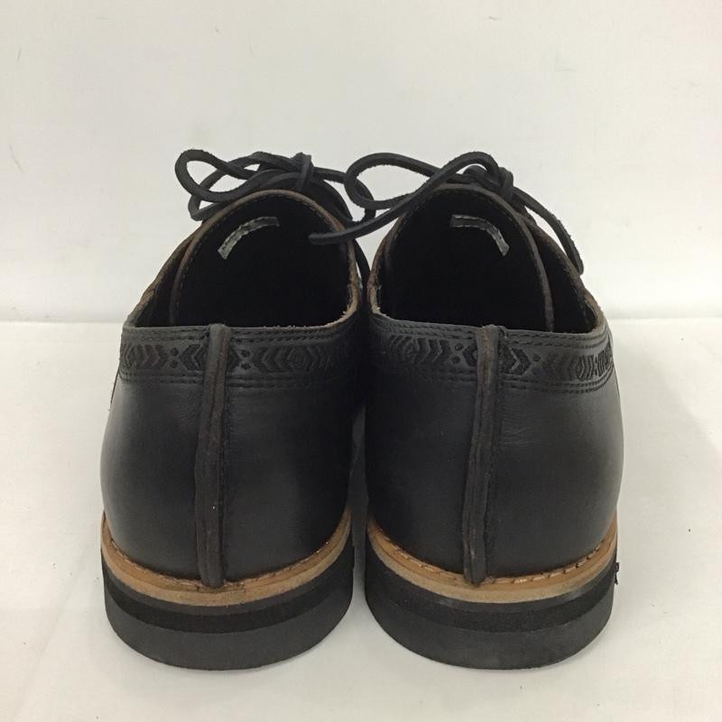 バンズ VANS 革靴 革靴 TH SIERRA TREK LO TAKA HAYASHI HORWEEN ドレスシューズ US10 箱有 US:10 刺繍 黒 / ブラック / メンズ USED 古着 中古 10125667