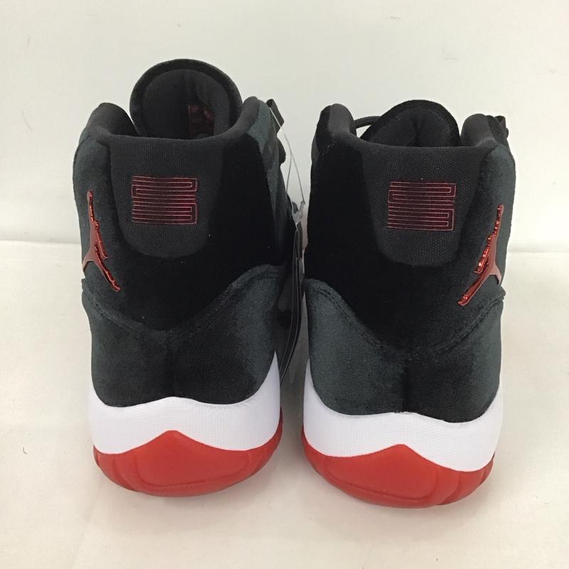 ナイキ NIKE スニーカー スニーカー DB5457-061 Bred Velvet WMNS AIR JORDAN 11 RETRO 28cm 箱有 28.0cm ワンポイント 黒 / ブラック / X 白 / ホワイト / X 赤 / レッド / メンズ USED 古着 中古 10125671