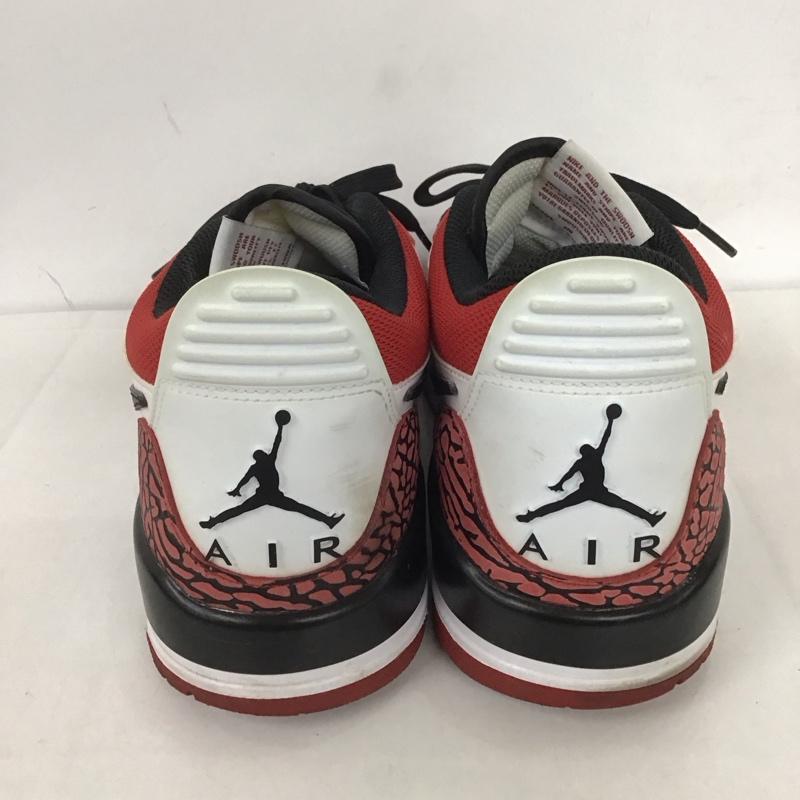 ナイキ NIKE スニーカー スニーカー CD7069-116 AIR JORDAN LEGACY 312 LOW 27cm 27.0cm ロゴ、文字 白 / ホワイト / X 黒 / ブラック / X 赤 / レッド / メンズ USED 古着 中古 10125685