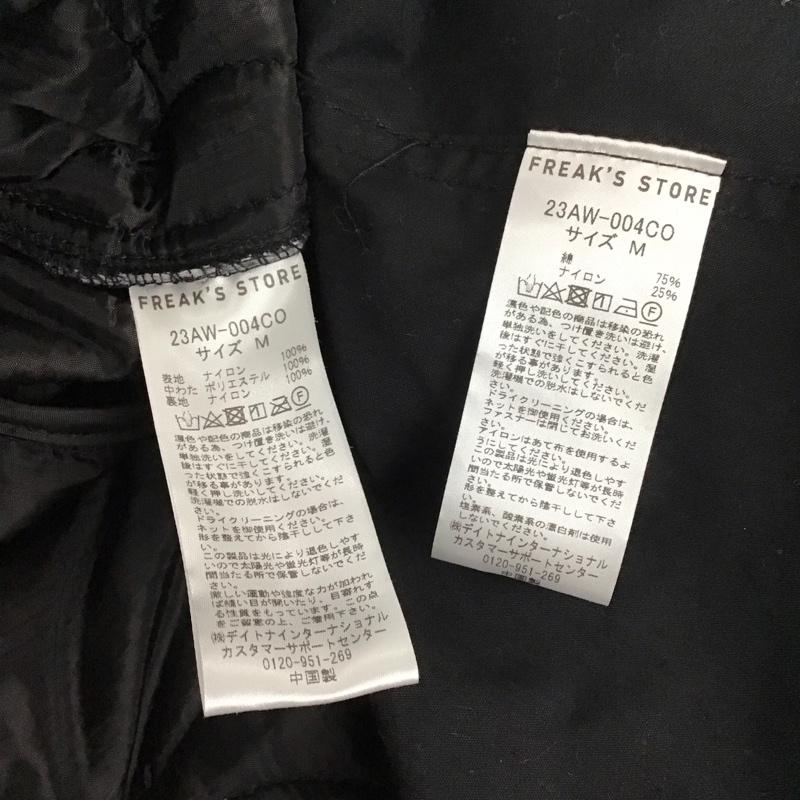 フリークスストア FREAK S STORE コート コート一般 23AW-004CO モッズコート ライナー付き ミリタリー M 無地 黒 / ブラック / メンズ USED 古着 中古 10125707