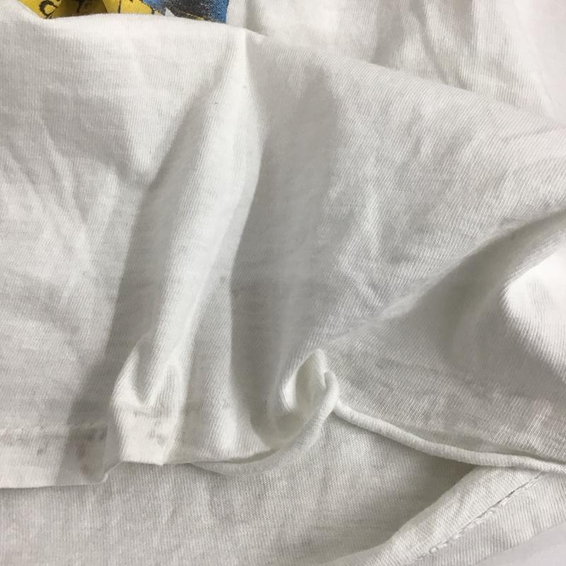 古着 USED Tシャツ 半袖 半袖カットソー プリントTシャツ クルーネックカットソー 古着 プリント 白 / ホワイト / メンズ USED 古着 中古 10125765