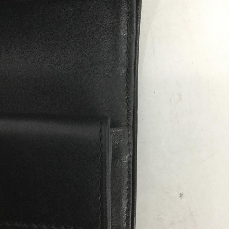 プラダ PRADA 財布 コンパクト財布 1M0170 3つ折り財布 箱有 ロゴ、文字 黒 / ブラック / レディース USED 古着 中古 10125909