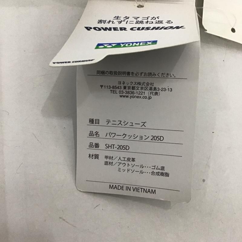 ヨネックス YONEX カジュアルシューズ カジュアルシューズ テニスシューズ オールコート用 パワークッション POWER CUSHION 205D SHT-205D 23.5cm 無地 マルチカラー / マルチカラー / レディース USED 古着 中古 10125956