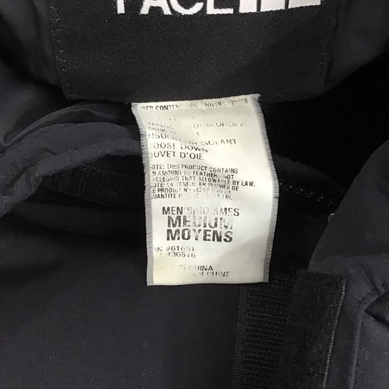 ザノースフェイス THE NORTH FACE ジャケット、上着 ダウンジャケット ダウンジャケット アウター ジップアップジャケット M ロゴ、文字 黒 / ブラック / メンズ USED 古着 中古 10126007