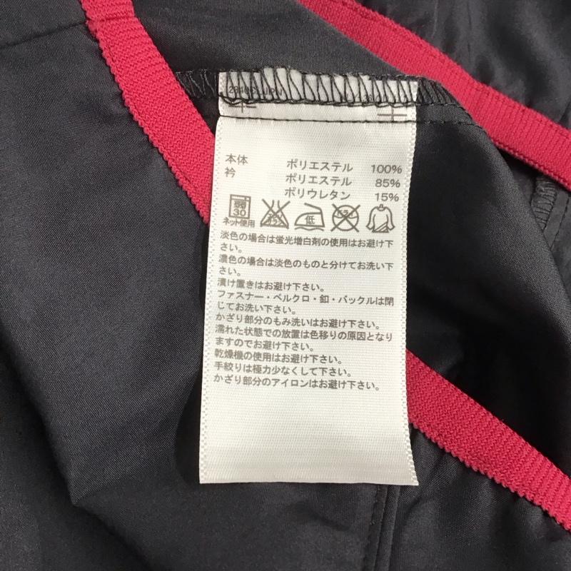 アディダス adidas パーカー 長袖 Z27765 プルオーバー スポーツウェア L ロゴ、文字 黒 / ブラック / X えんじ / ワインレッド / メンズ USED 古着 中古 10126017