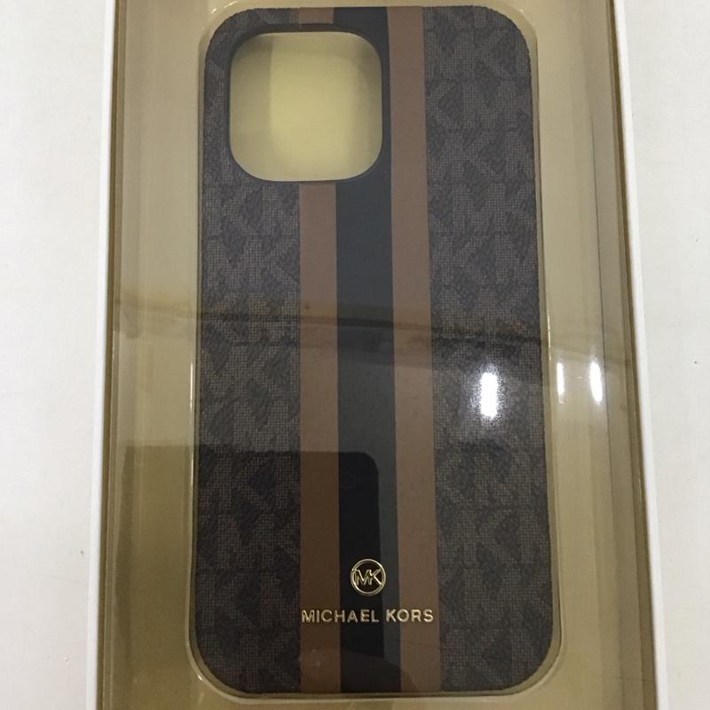 マイケルコース MICHAEL KORS ファッション小物 ファッション小物 MKSTBRWWPIP2267 iPhoneケース iPhone 14 Pro MAX ロゴ、文字 茶 / ブラウン / レディース USED 古着 中古 10126025