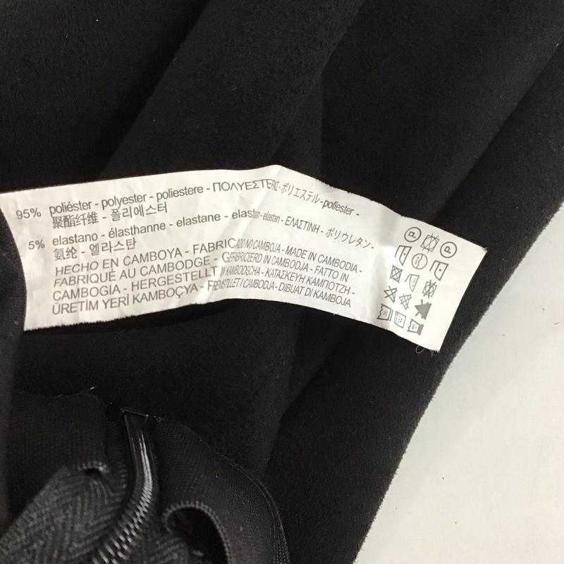 ザラ ZARA ボトムス ボトムス 4387 244 800 スエード調パンツ ストレッチ M 無地 黒 / ブラック / レディース USED 古着 中古 10126078
