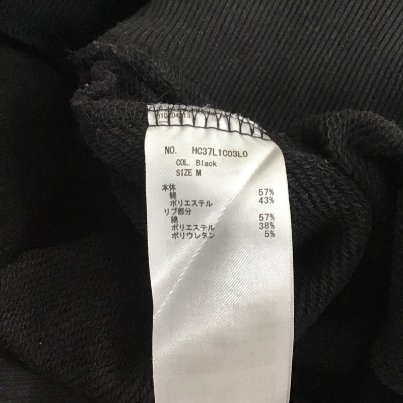 アメリカンホリック AMERICAN HOLIC トレーナー 長袖 長袖トレーナー スウェット クルーネック プルオーバー M ロゴ、文字 黒 / ブラック / レディース USED 古着 中古 10126101