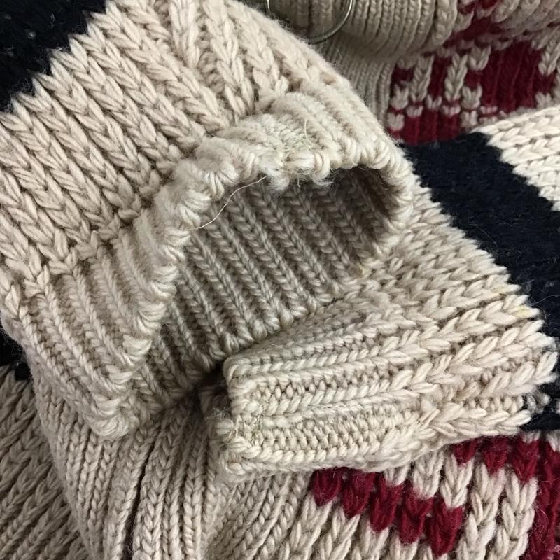ペンドルトン PENDLETON ジャケット、上着 ジャケット、ブレザー ジップアップニットジャケット 長袖ニットジャケット 70s M プリント 茶 / ブラウン / メンズ USED 古着 中古 10126126