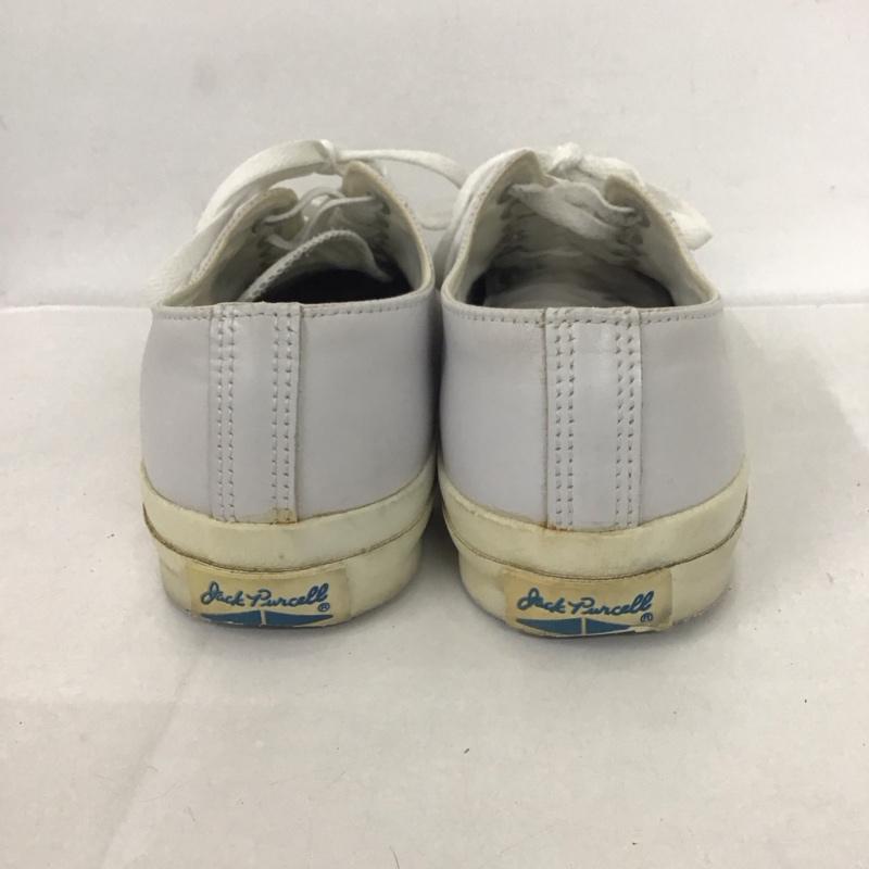 コンバース CONVERSE スニーカー スニーカー 1B984 JACK PURCEL LEA 27.5cm ローカット 27.5cm ロゴ、文字 白 / ホワイト / メンズ USED 古着 中古 10126155