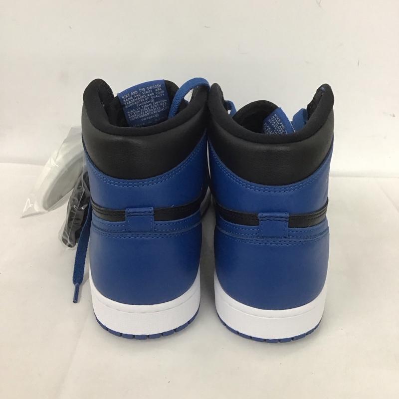 ナイキ NIKE スニーカー スニーカー 555088-404 AIR JORDAN 1 RETRO HIGH OG 28cm 箱有 28.0cm ロゴ、文字 黒 / ブラック / X 青 / ブルー / メンズ USED 古着 中古 10126158