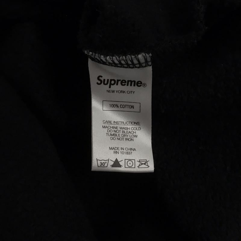 シュプリーム Supreme トレーナー 長袖 長袖トレーナー 肉厚トレーナー スリーブロゴトレーナー M ロゴ、文字 黒 / ブラック / メンズ USED 古着 中古 10126165