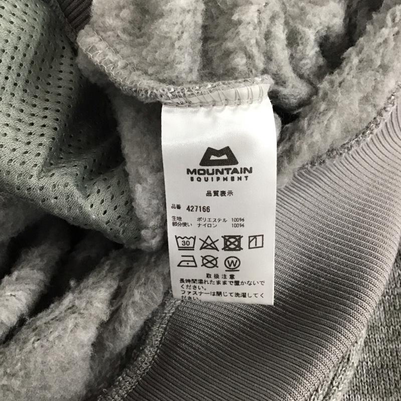 マウンテンイクイップメント MOUNTAIN EQUIPMENT ニット、セーター 長袖 427166 ニットフリースセーター クルーネックカットソー M 無地 灰 / グレー / メンズ USED 古着 中古 10126179