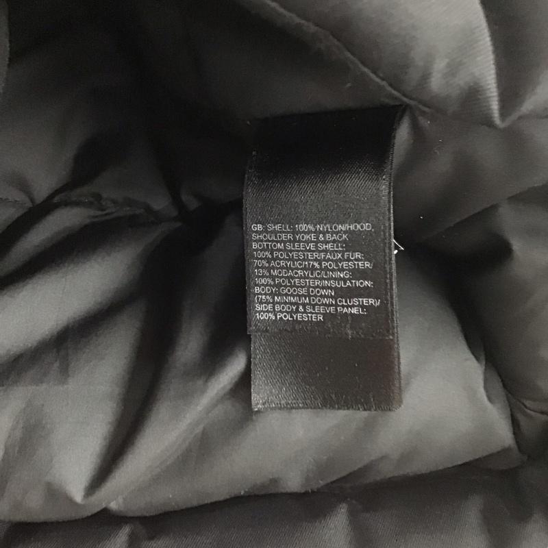ザノースフェイス THE NORTH FACE ジャケット、上着 ジャンパー、ブルゾン nf0a2rfu BDFDDOWNPARKA ダウンジャケット アウター M ロゴ、文字 黒 / ブラック / メンズ USED 古着 中古 10126239