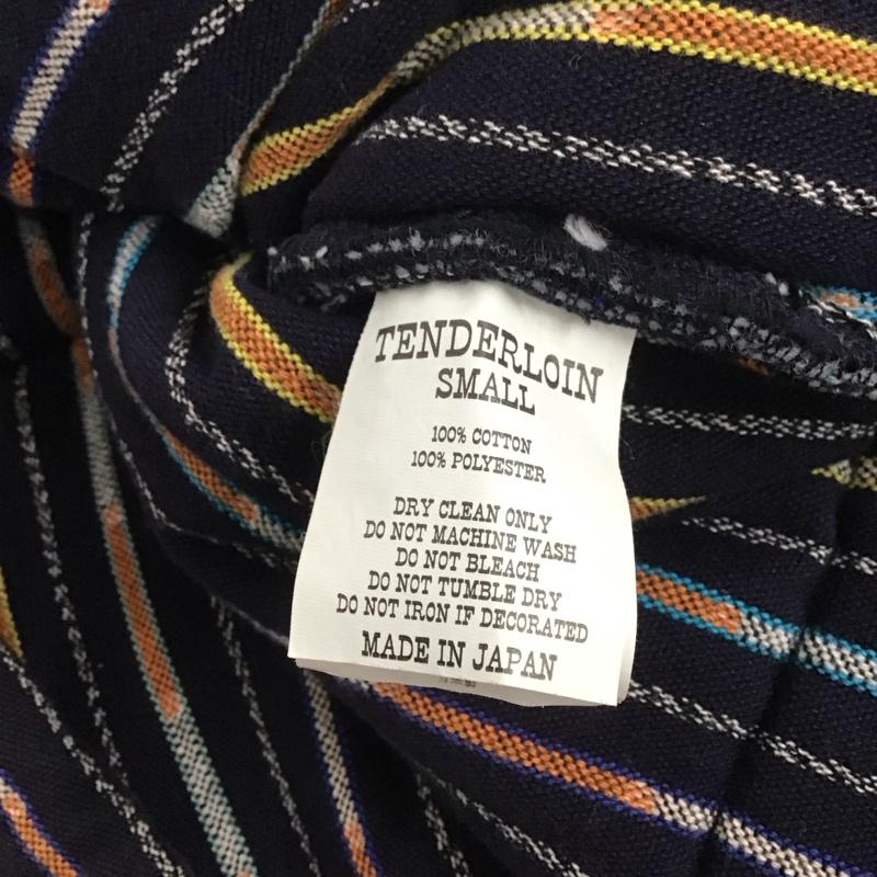 テンダーロイン TENDERLOIN ベスト ベスト ダウンベスト ノースリーブ 前ボタン S 総柄 マルチカラー / マルチカラー / メンズ USED 古着 中古 10126258
