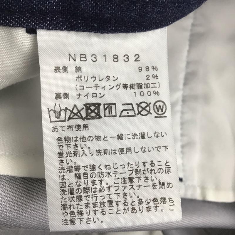 ザノースフェイス THE NORTH FACE パンツ デニム、ジーンズ nb31832 ボトム ワイドパンツ カジュアルパンツ M ロゴ、文字 インディゴ / インディゴ / メンズ USED 古着 中古 10126317