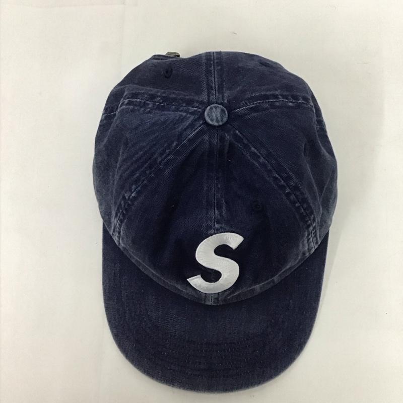 シュプリーム Supreme 帽子 キャップ Pigment Print S Logo 6-Panel デニム ロゴ、文字 インディゴ / インディゴ / メンズ USED 古着 中古 10126339