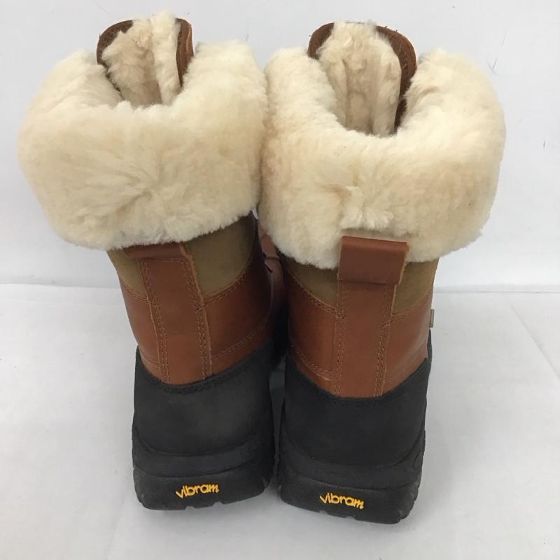 アグ UGG ブーツ ショートブーツ 5521 Butte レースアップ 26cm 箱有 26.0cm ロゴ、文字 茶 / ブラウン / メンズ USED 古着 中古 10126343