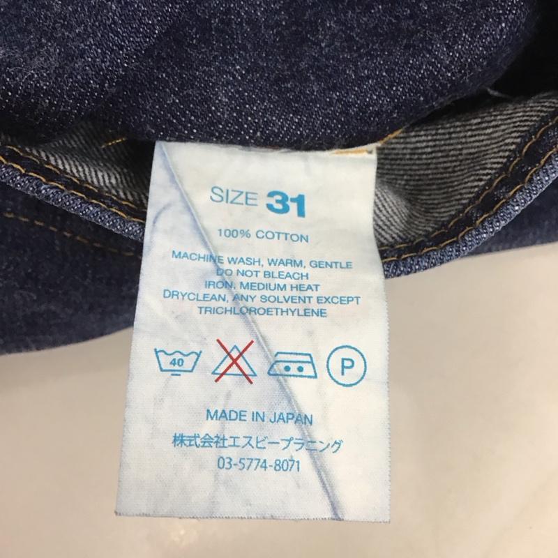 リゾルト RESOLUTE パンツ デニム、ジーンズ デニムパンツ スリムパンツ カジュアルパンツ 31インチ 無地 インディゴ / インディゴ / メンズ USED 古着 中古 10126392