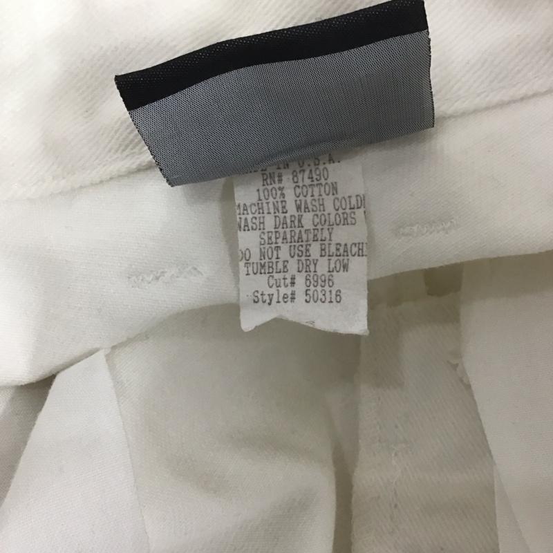 キックウエア KIK WEAR パンツ デニム、ジーンズ 36インチ 無地 白 / ホワイト / メンズ USED 古着 中古 10126411
