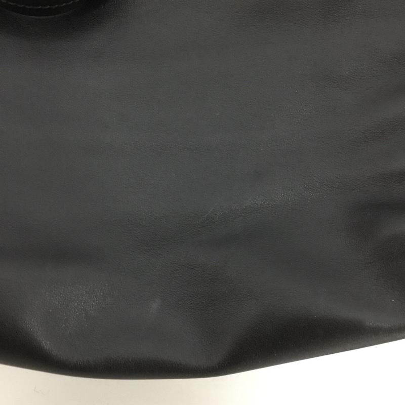 ミュウミュウ miu miu トートバッグ トートバッグ レザー ロゴ、文字 黒 / ブラック / レディース USED 古着 中古 10126461