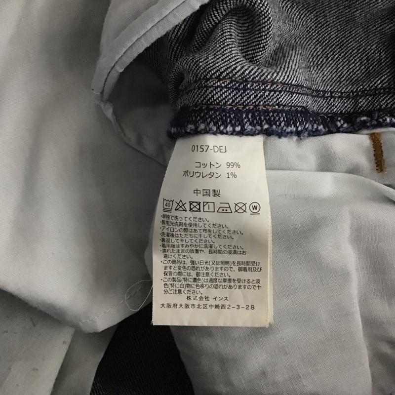 グラミチ GRAMICCI パンツ デニム、ジーンズ 0157-dej デニムテーパードパンツ カジュアルパンツ L 無地 インディゴ / インディゴ / レディース USED 古着 中古 10126519