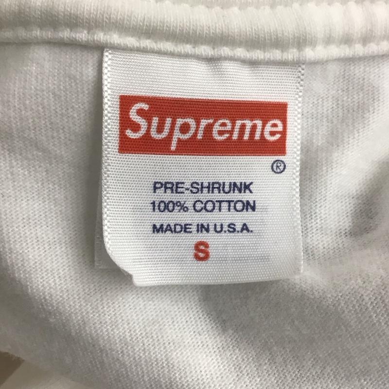 シュプリーム Supreme Tシャツ 半袖 FW22 プレイデッドTシャツ プリントTシャツ 半袖カットソー S ロゴ、文字 白 / ホワイト / メンズ USED 古着 中古 10126534