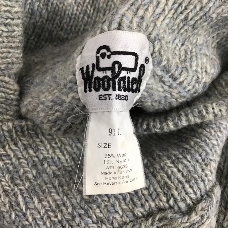 ウールリッチ WOOLRICH ニット、セーター 長袖 長袖ニットカットソー Vネック セーター 90s ショールカラー M 無地 マルチカラー / マルチカラー / メンズ USED 古着 中古 10126543