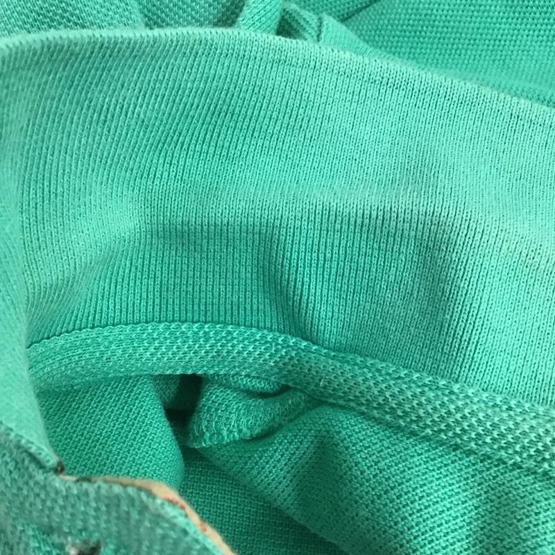 バーバリーズ BURBERRYS ワンピース ミニスカート ポロシャツ L 無地 緑 / グリーン / レディース USED 古着 中古 10126592