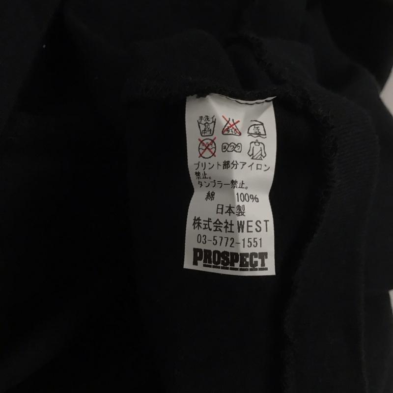 プロスペクト PROSPECT Tシャツ 半袖 L ロゴ、文字 黒 / ブラック / メンズ USED 古着 中古 10126594