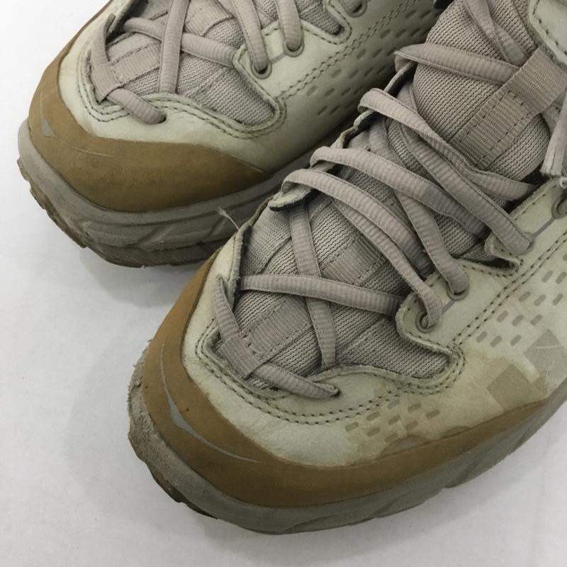ホカオネオネ HOKA ONEONE スニーカー スニーカー 1107293 TOR ULTRA HI 2 WP 27.5cm 27.5cm ロゴ、文字 灰 / グレー / メンズ USED 古着 中古 10126704