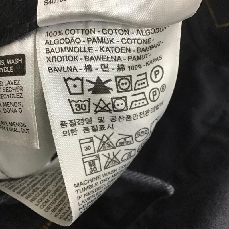 リーバイストラウスアンドコー Levi Strauss & co. パンツ デニム、ジーンズ デニムパンツ ワイドパンツ カジュアルパンツ 36インチ 無地 黒 / ブラック / メンズ USED 古着 中古 10126819