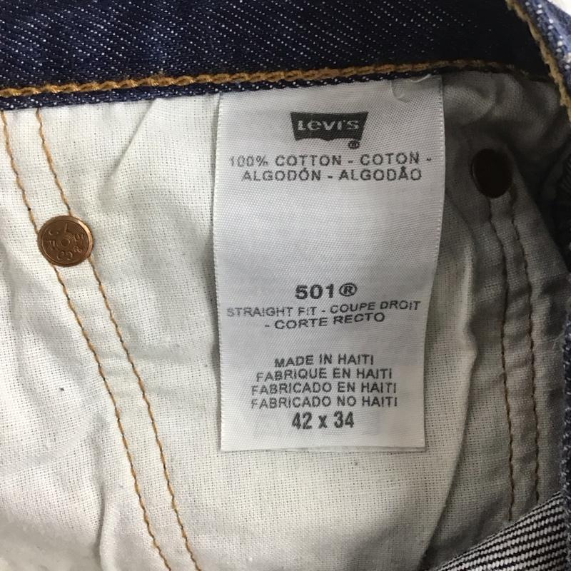 リーバイストラウスアンドコー Levi Strauss & co. パンツ デニム、ジーンズ デニム 42 無地 インディゴ / インディゴ / メンズ USED 古着 中古 10126820