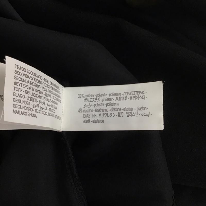 ザラ ZARA ワンピース ロングスカート ノースリーブロングワンピース スタンドネック ウエスト切り替え XS 無地 黒 / ブラック / レディース USED 古着 中古 10126959