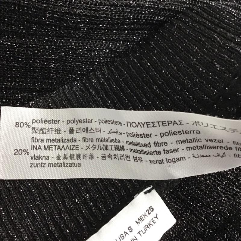 ザラ ZARA パンツ ワークパンツ、ペインターパンツ ワイドパンツ カジュアルパンツ スラックス シースルーパンツ S 無地 黒 / ブラック / レディース USED 古着 中古 10126979